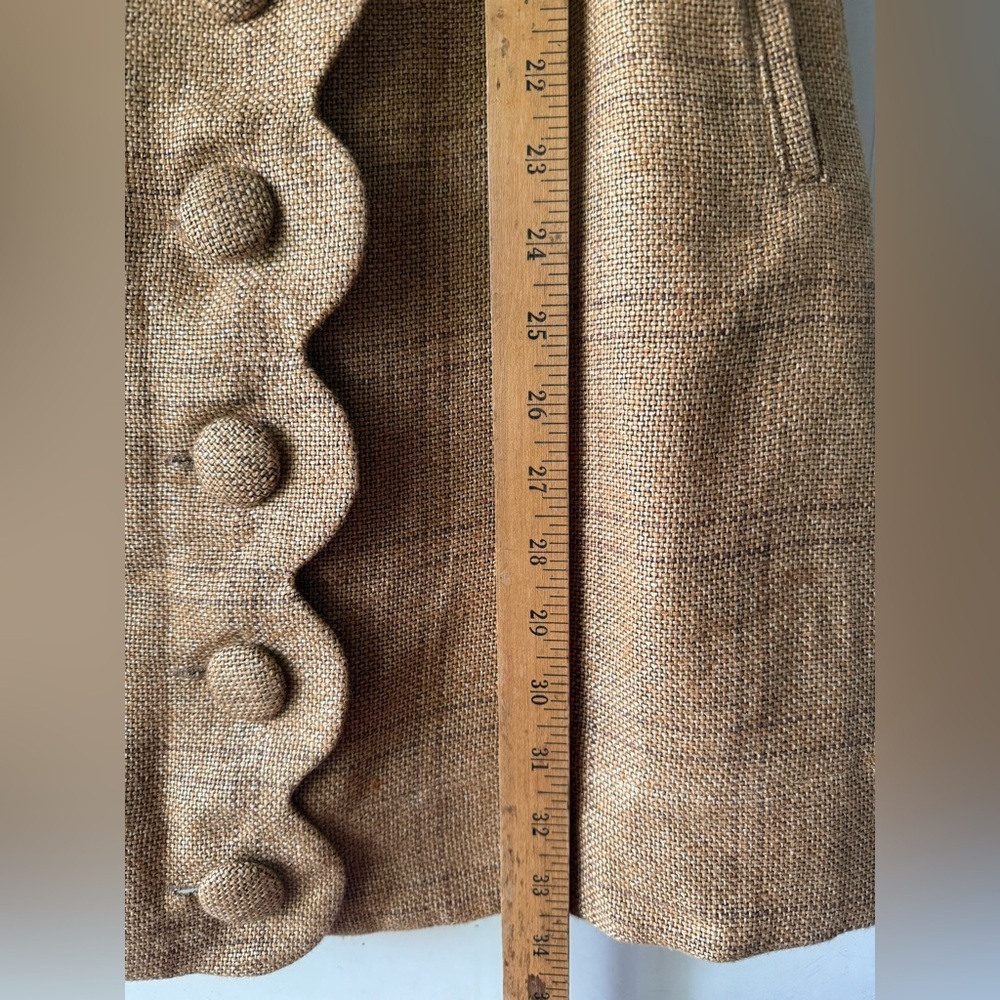 Lisa Marie Fernandez Scallop Button Linen/Cotton Dress - Picture 4 of 8